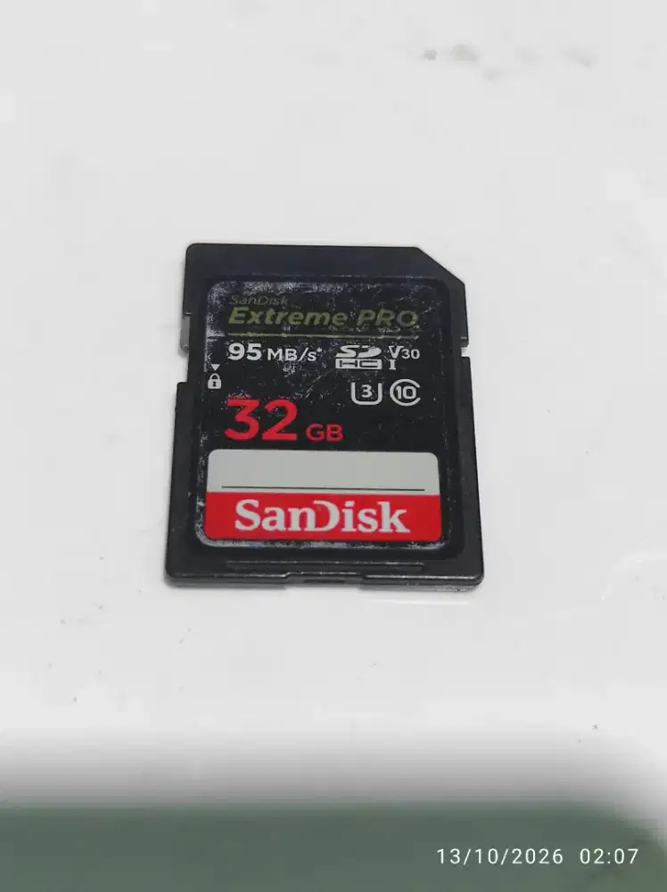 Jual SD Card SanDisk Extreme PRO 32GB V30 95MB/s untuk Kamera