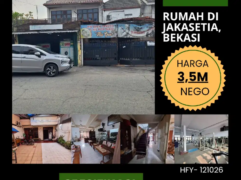DIJUAL RUMAH DAN TEMPAT USAHA