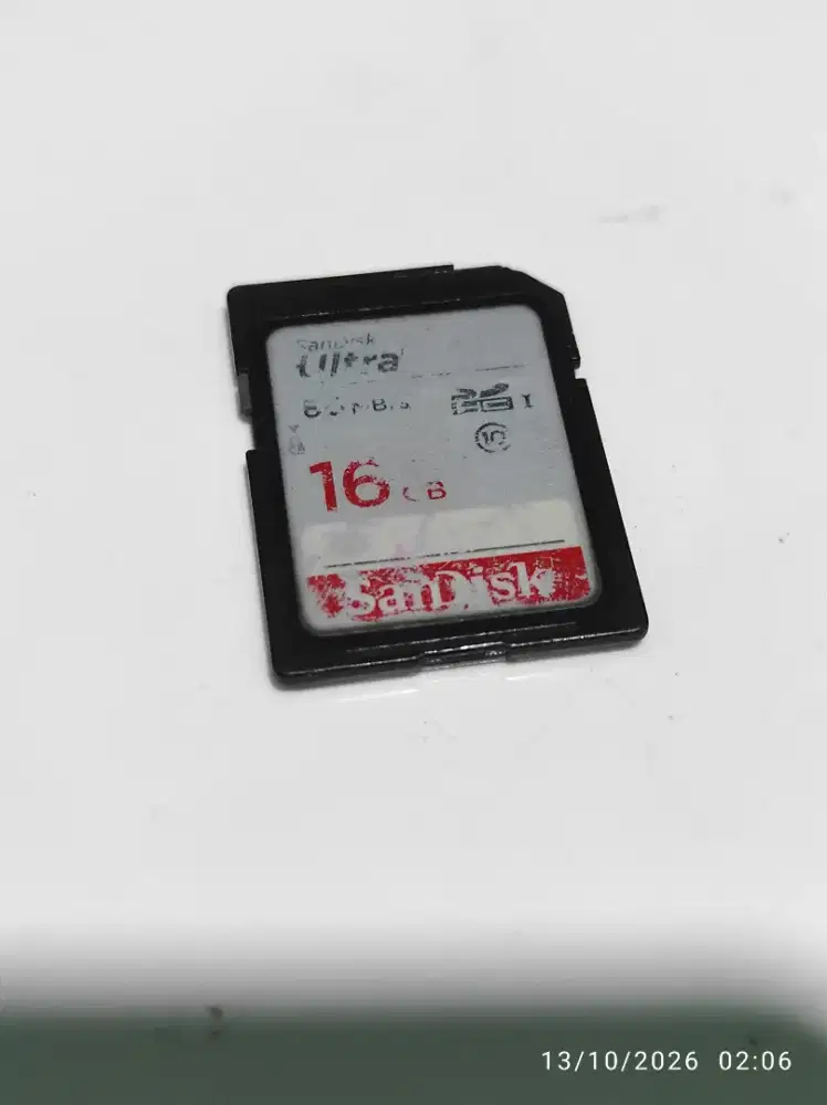 Jual SD Card Kamera SanDisk Ultra 16GB 80MB/s Normal