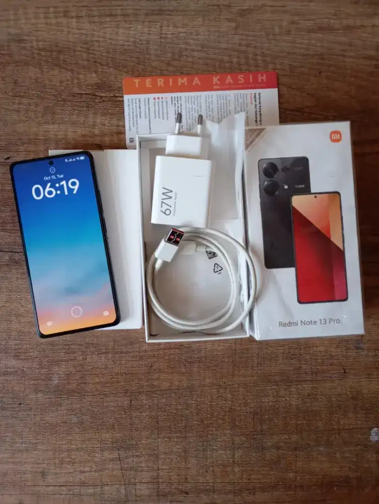 Redmi Note 13 Pro 4G 8/256GB Fullset Original Mulus Siap Pakai