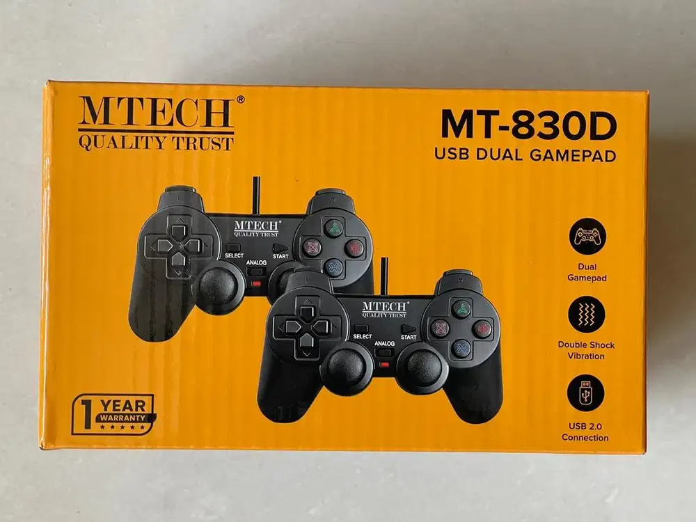 Gamepad Double Black M-Tech