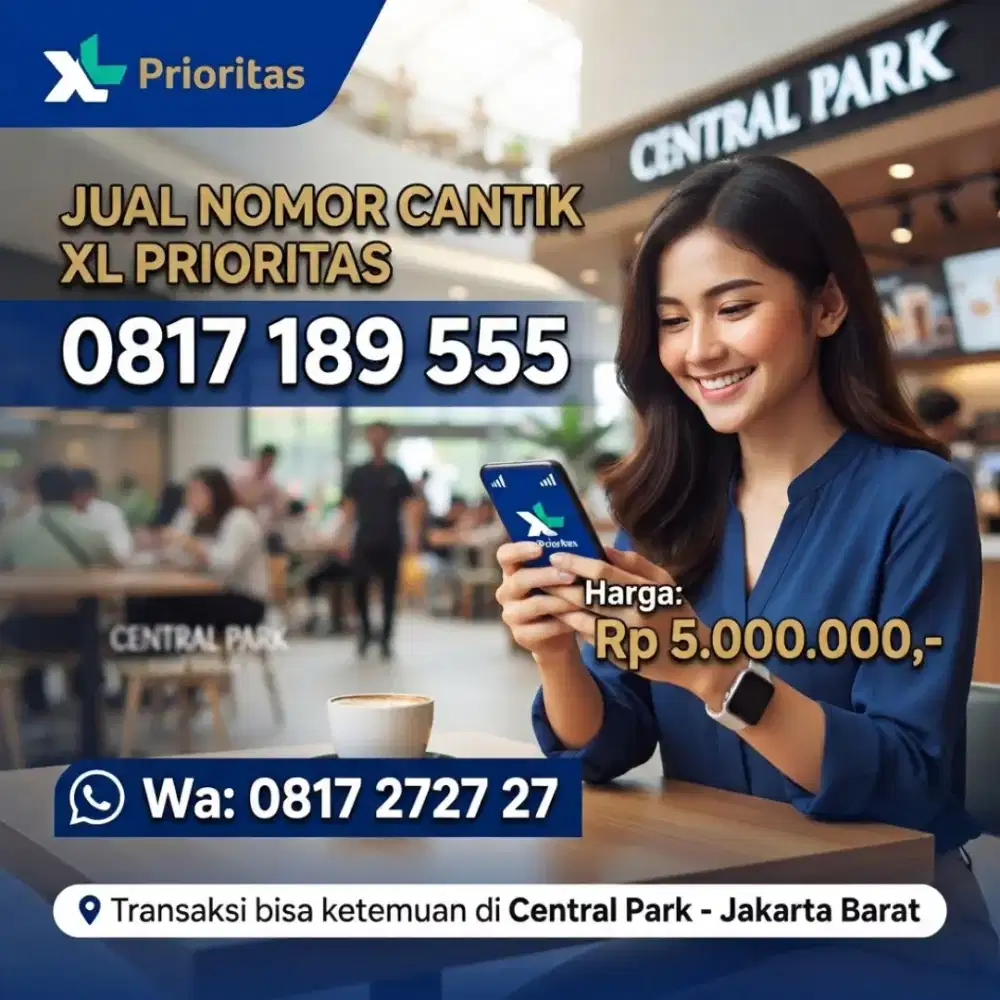 NOMOR CANTIK XL 189 555