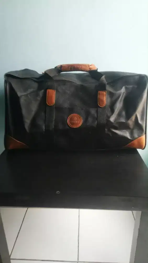 Tas Travel Duffel Vintage DELSEY Paris Original – Made in Italy 1990