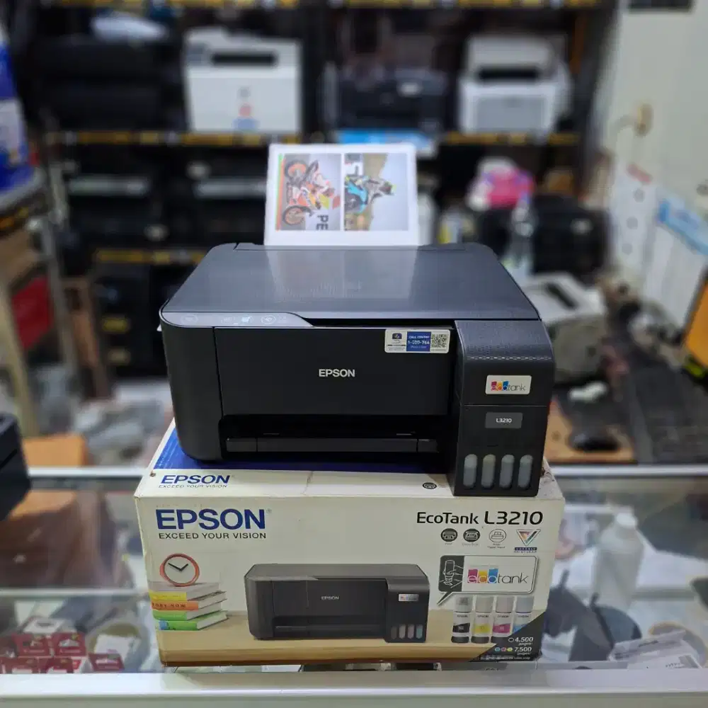 Printer epson L3210 print scan copy bergaransi