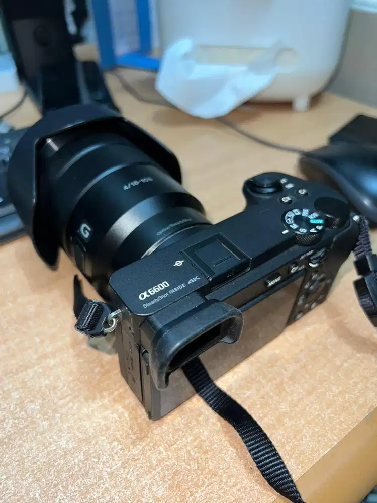 Dijual Sony a6600 body + kit 18-105 F4 Glens | SC 6ribuan