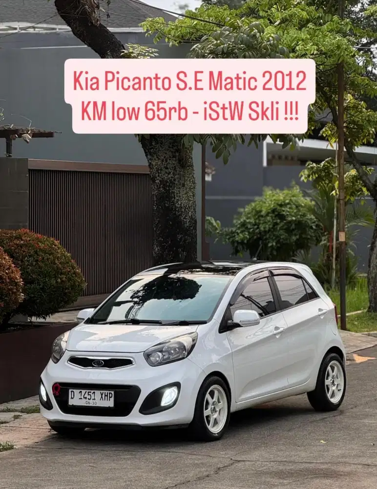 ANTiK - Picanto SE Matic 2012 pk an 2013 istw KM low Murah Bandung