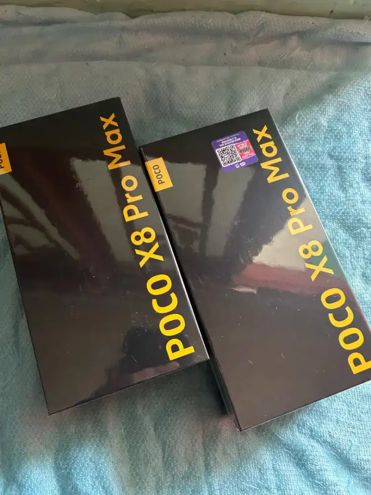 Xiaomi Poco X8 Pro Max 12/512GB Baru dan Segel Resmi 15 Bulan