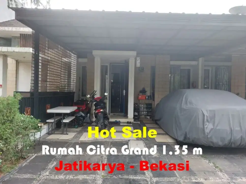 dijual cepat Rumah second Kawasan Citra Grand Cibubu