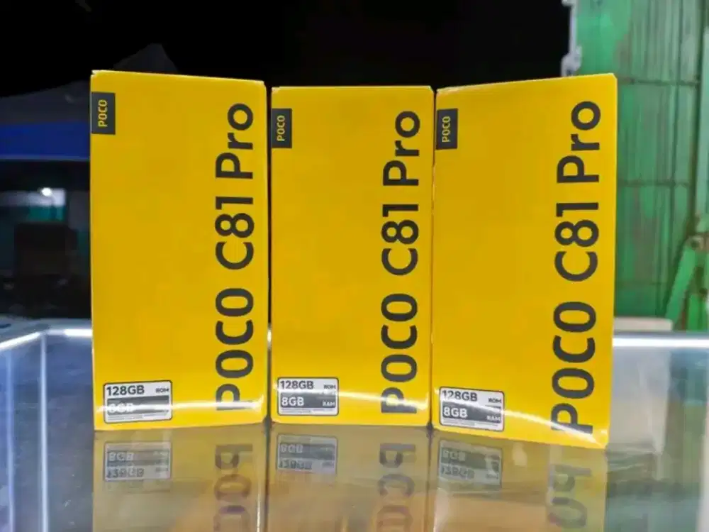 POCO C81 Pro 4/128 Baru Garansi Resmi
