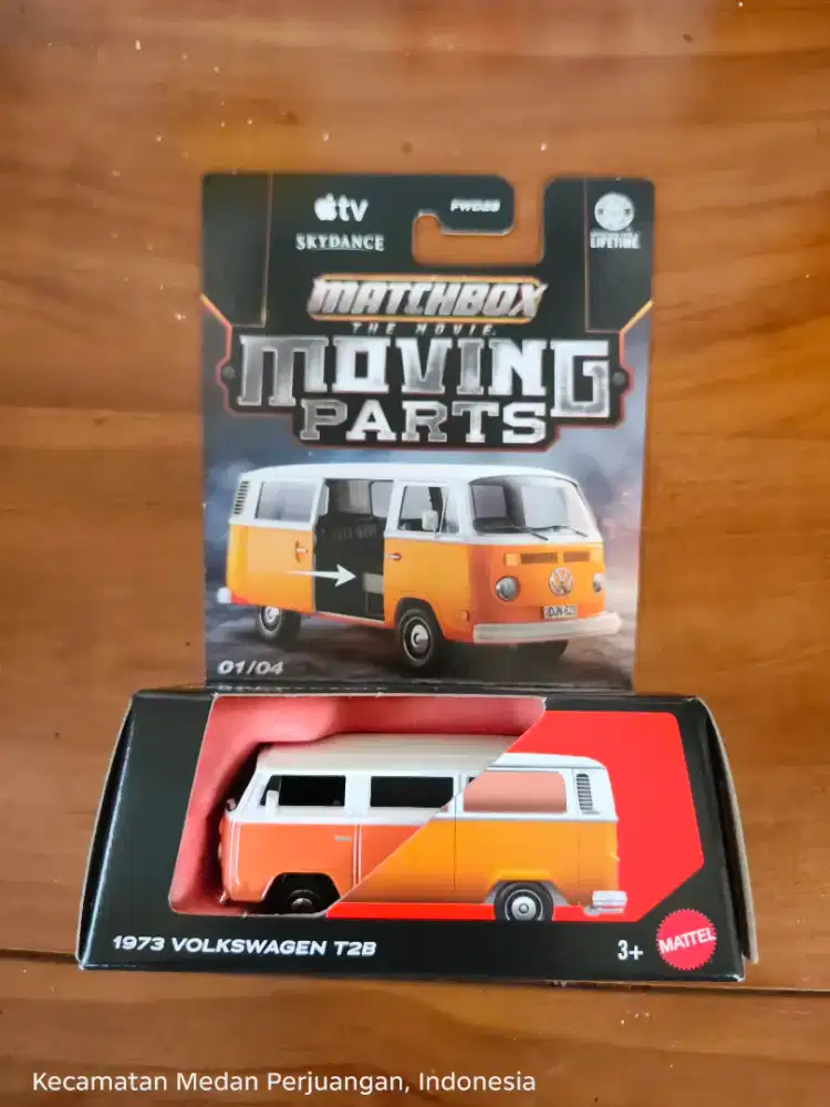 Matchbox The Movie Moving Parts VW T2B