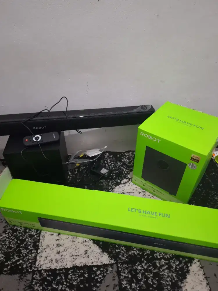 Soundbar ROBOT bluetooth 5.4, speaker home Theater