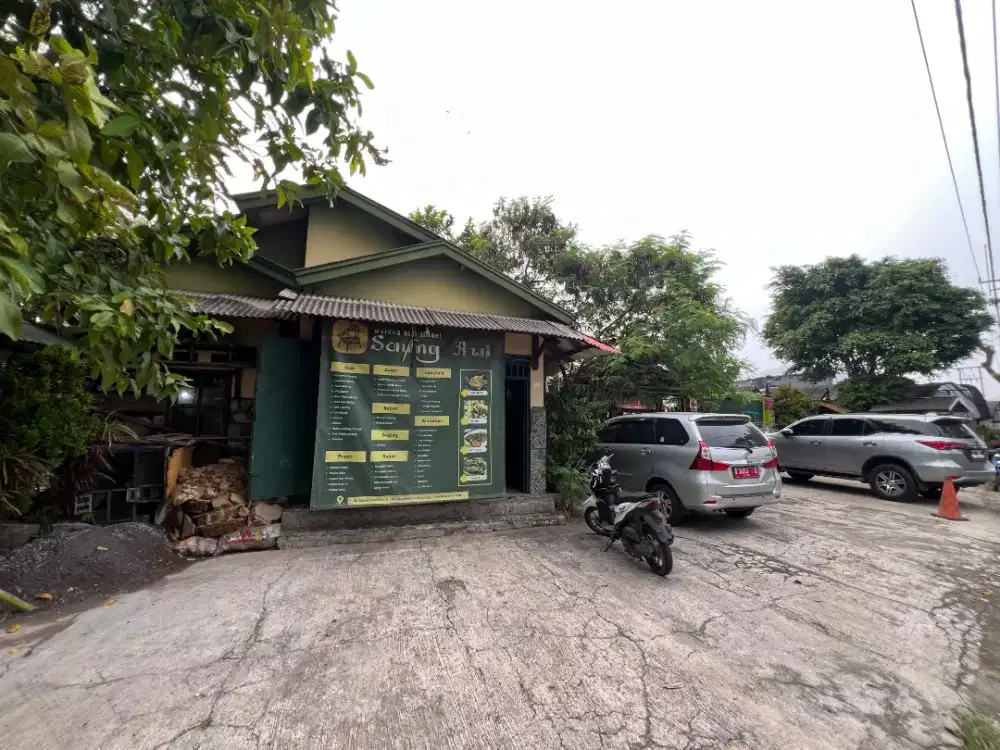 DIJUAL CEPAT RUMAH MAKAN SAUNG AWI SOREANG