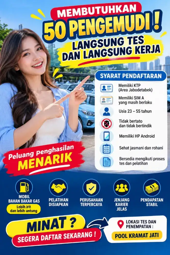 lowongan driver