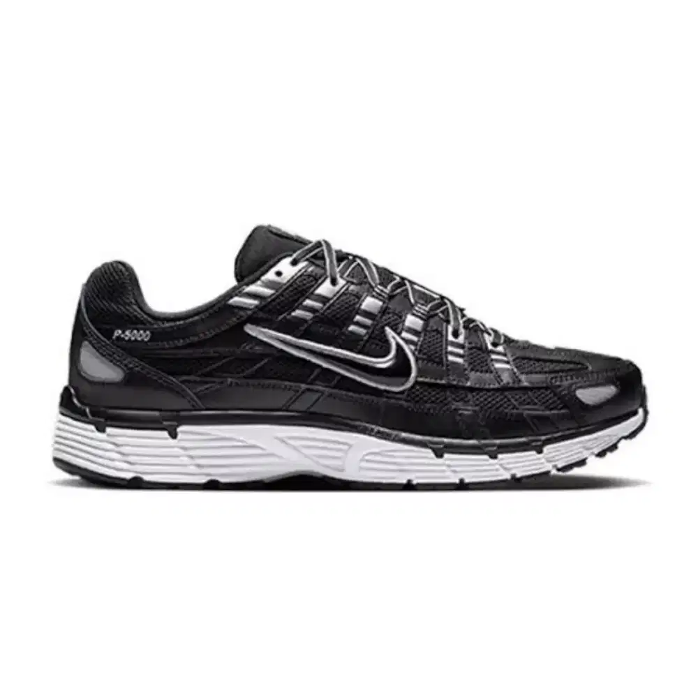 nike p6000 black white metallic
