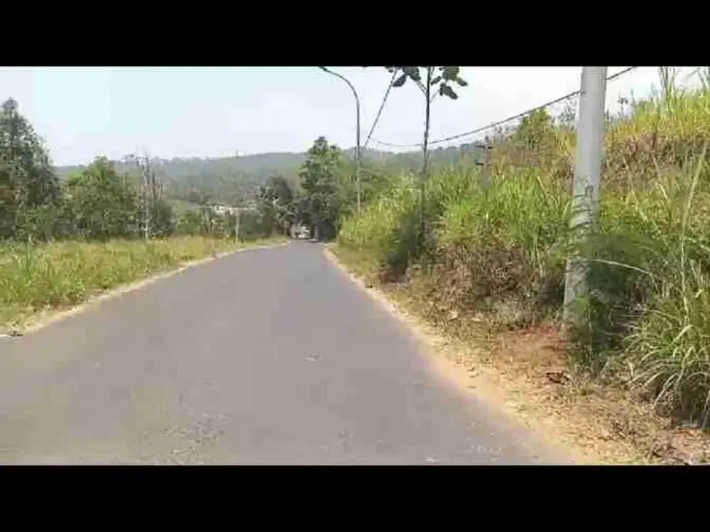Tanah murah di pinggir jalan kota batu