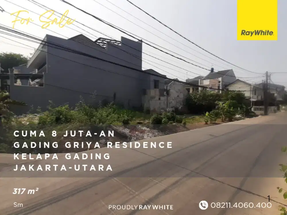 Tanah 8 Juta-an - Kelapa Gading - Jakarta-Utara