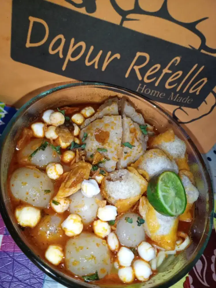 Cilok isi jando,ayam & bakso