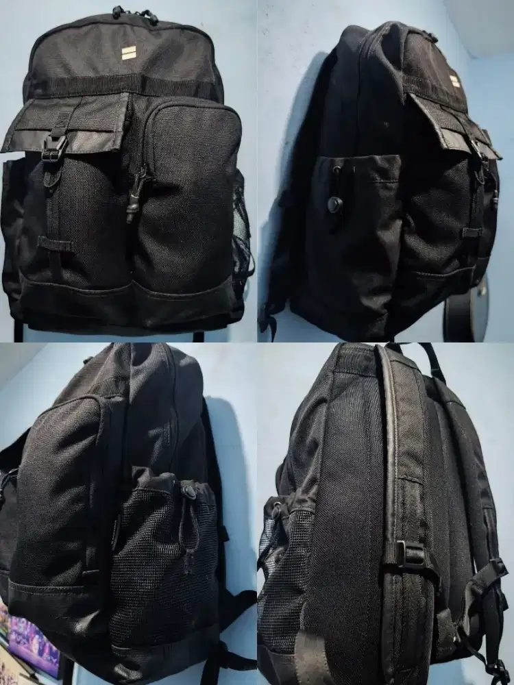 Tas bodypack ranviel hitam