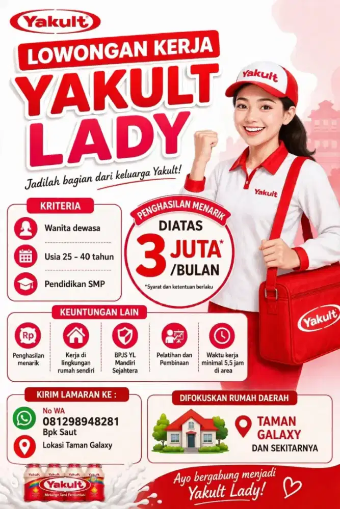 Loker yakult lady