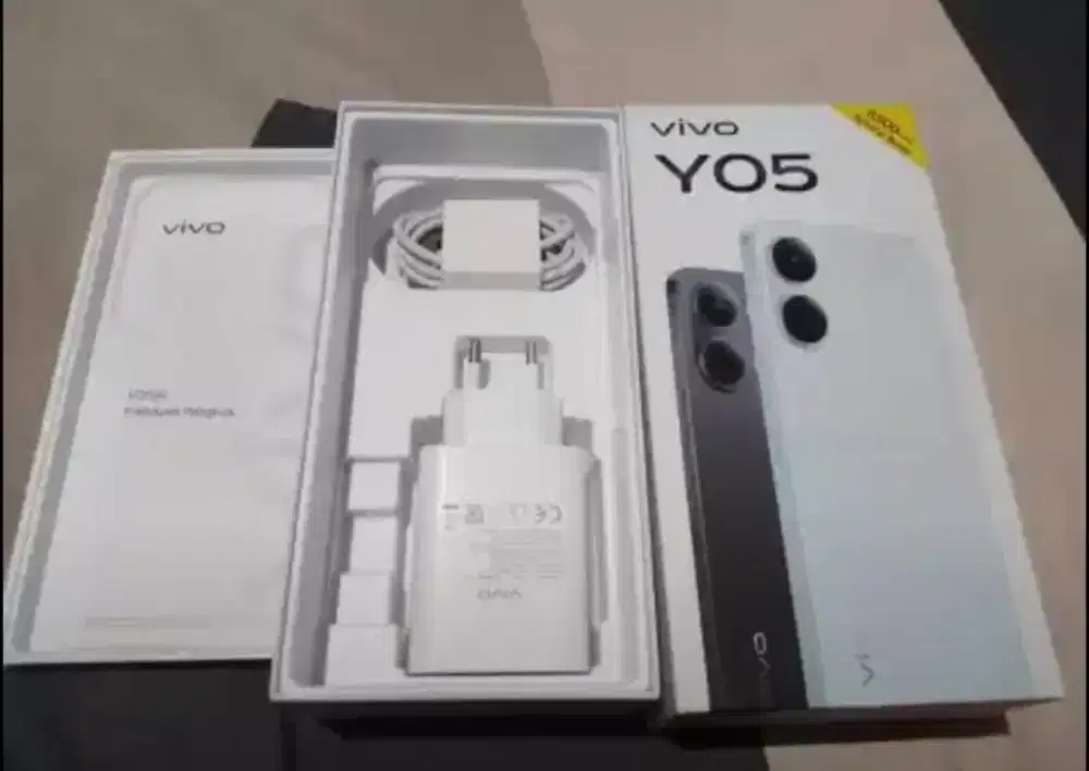 VIVO Y05 RAM 4+4/128 MULUS FULLSET