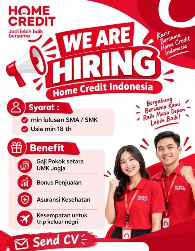 Lowongan Sales Promotor Home Credit Indonesia