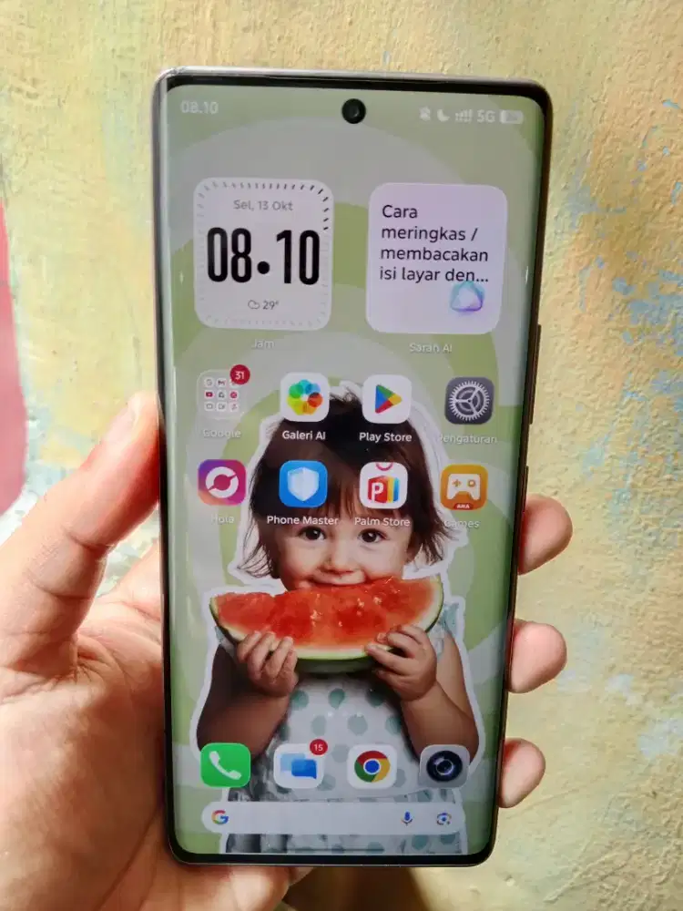 Infinix Note 50S 5G+ ram 8/256gb Nfc layar lengkung lengkap nominus