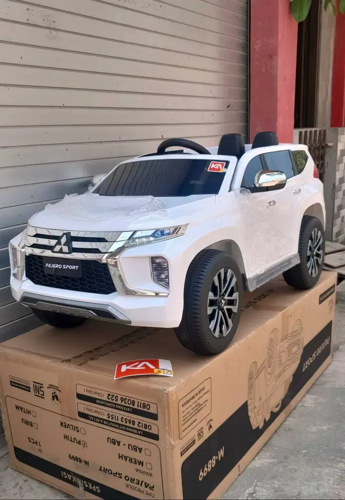 Mainan Mobil Aki Anak Mitsubishi Pajero PMB M 8899