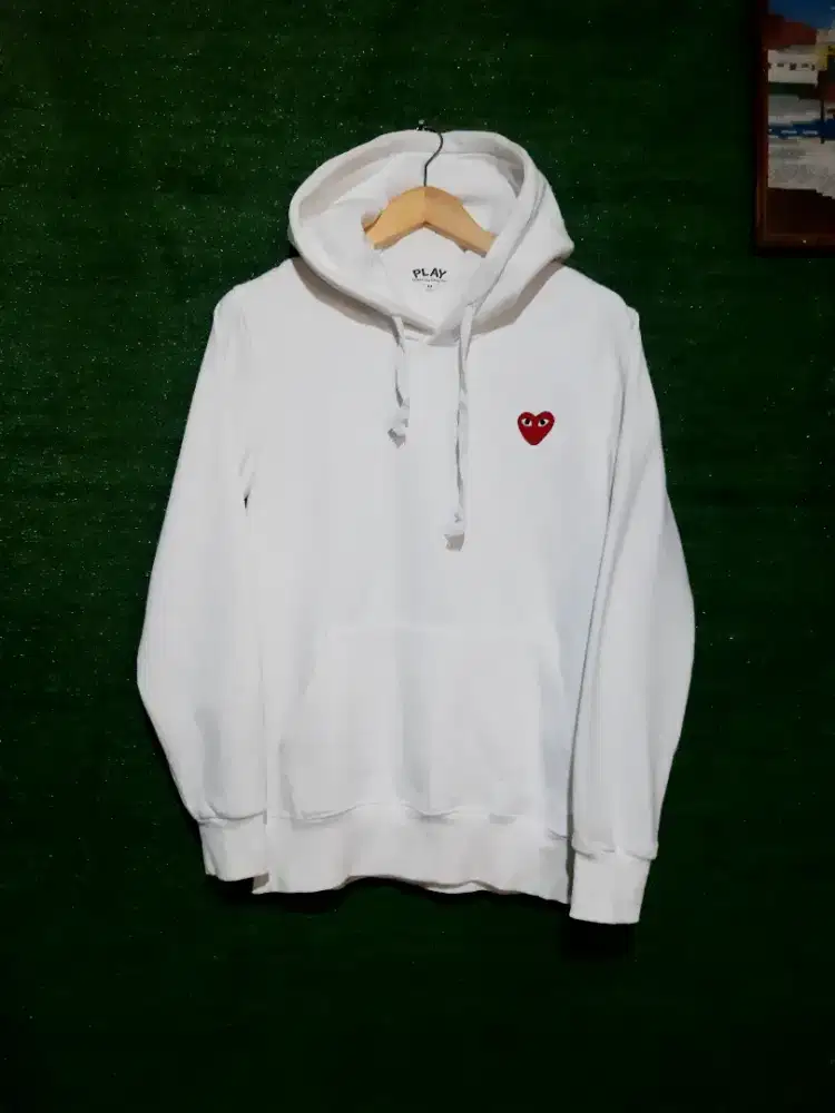 Comme Des Garcons Red Emblem Authentic Hoddie