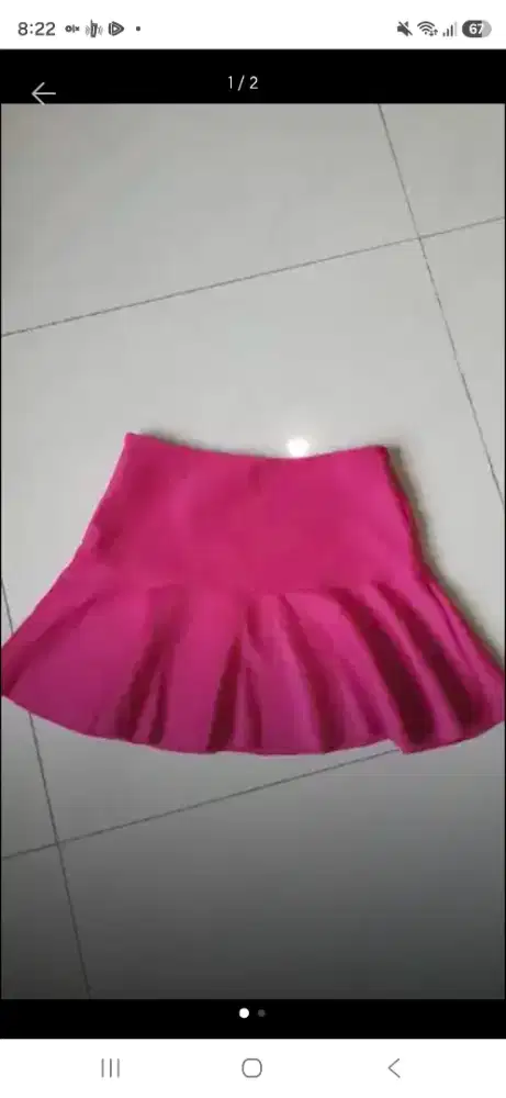 Dijual rok cakep pink cantik banget