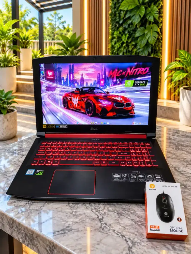 Laptop Gaming ACER NITRO V28 NVIDIA GTX SSD 512Gb DUAL VGA