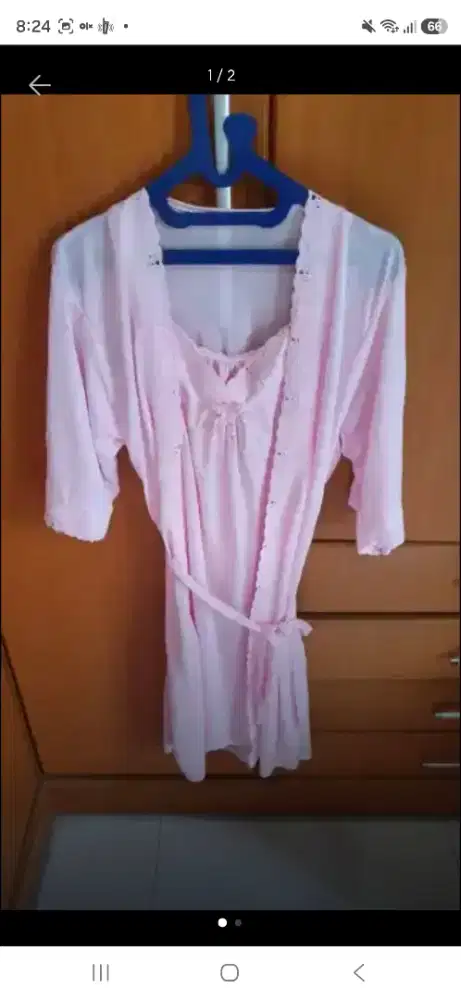 Dijual baju tidur dapat 2 pcs  set csntik