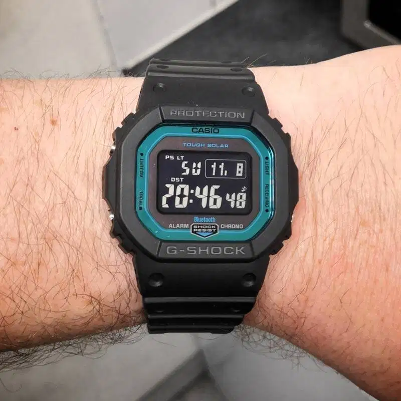 Jam tangan G Shock GW B5600 Tough Solar Second Original Ada dus