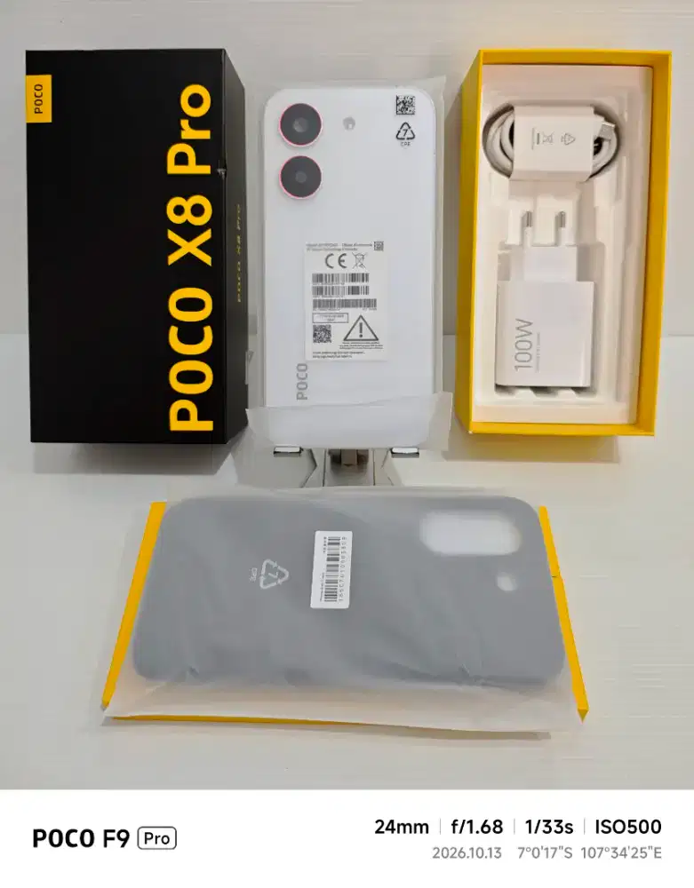 Xiaomi Poco X8 Pro 12/512 Gb White Likenew 99.% Resmi Ags 27 bs TT/BT