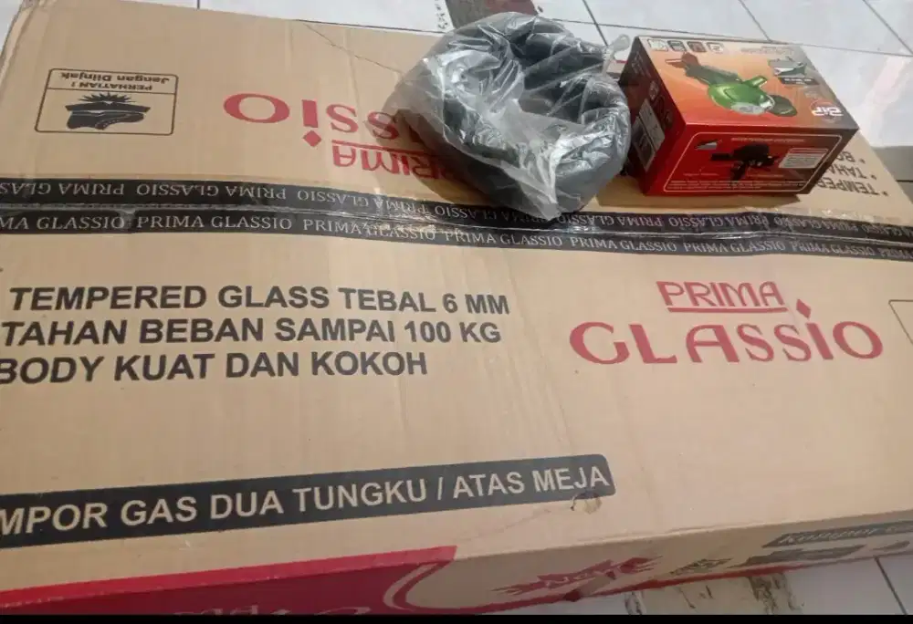 Kompor gas kaca