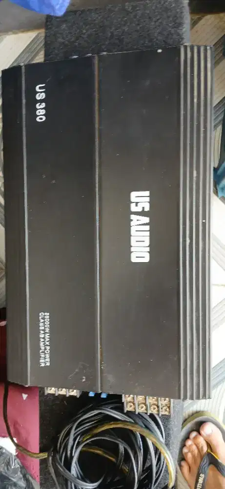 Power..+ subwoofer.komplit sak kabele..tinggal pasang aja
