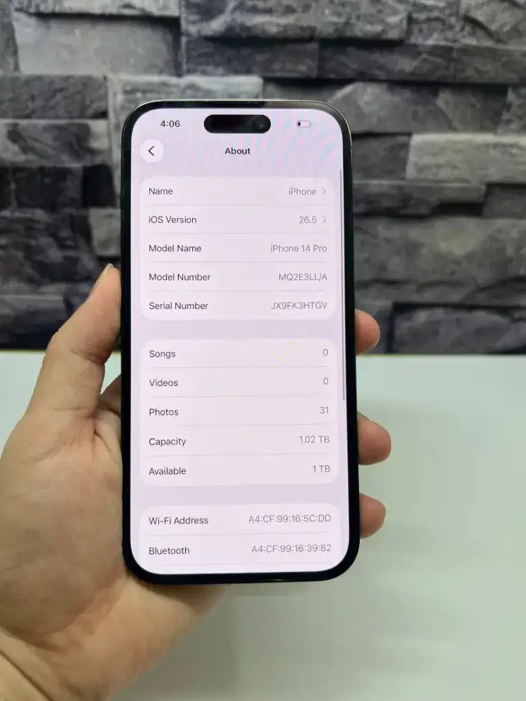 Iphone 14 pro 1tb beacukai
