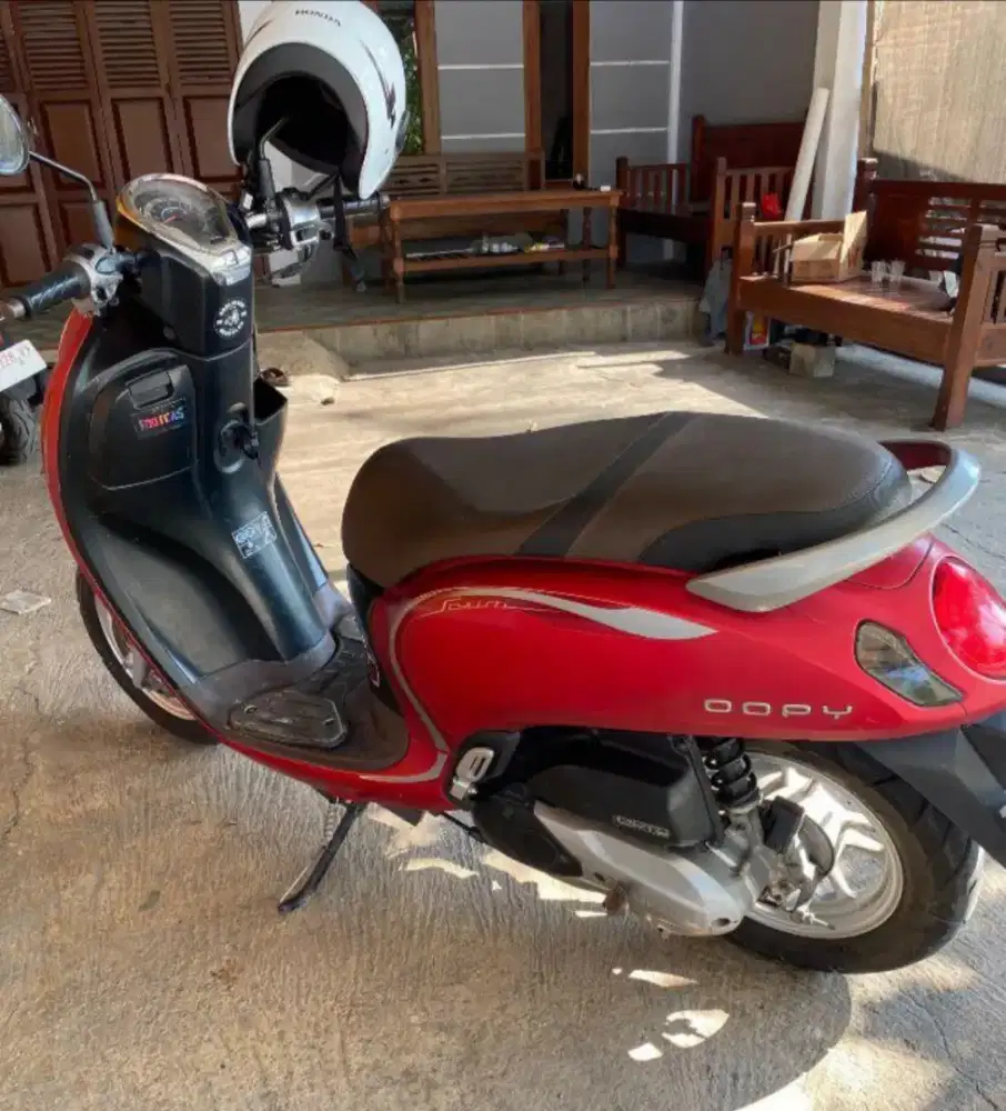 Honda Scoopy keyless THN 2022 plat AB sleman