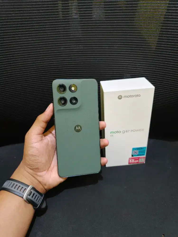 Motorola G67 5G 8/256GB Fullset Mulus
