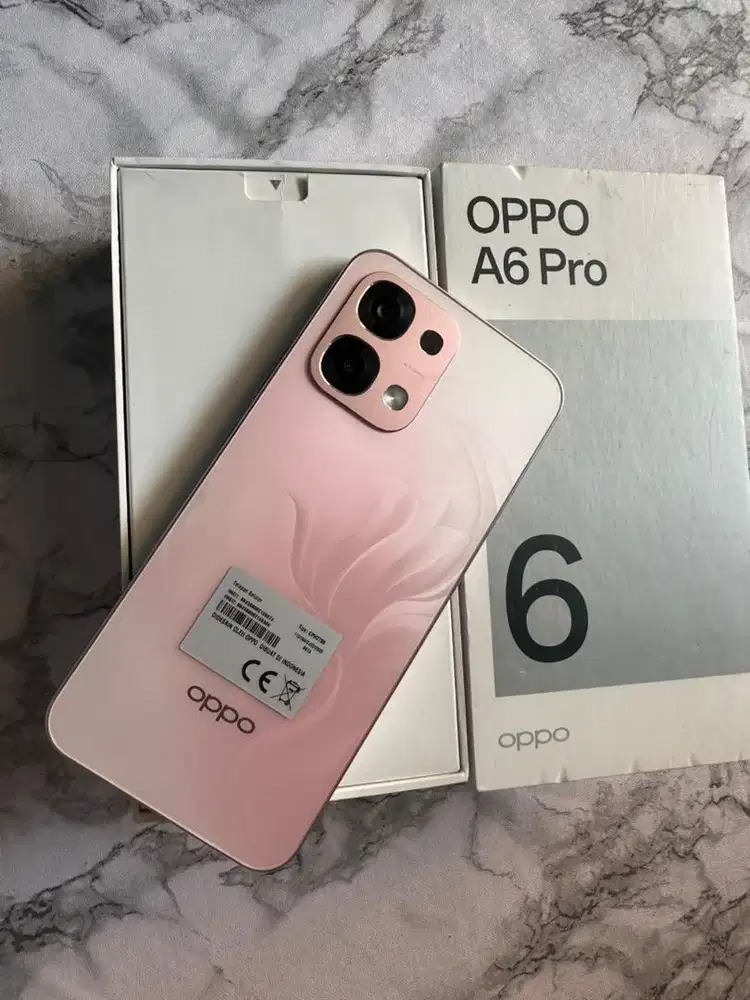 OPPO A6 PRO RAM 8/128 MULUS LENGKAP