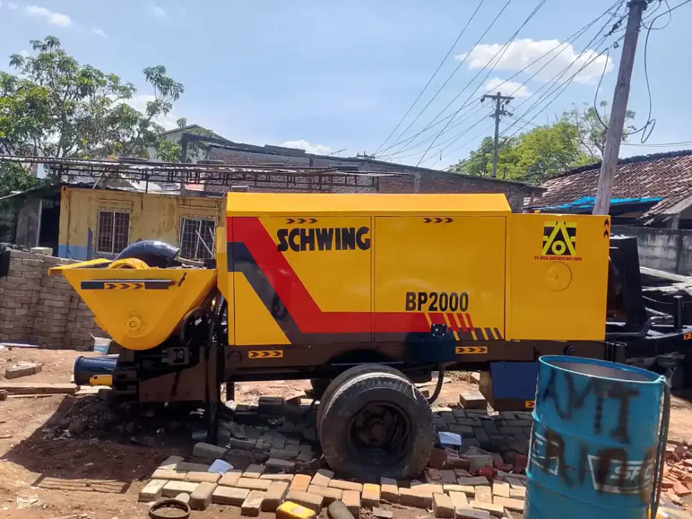 Pompa kodok schwing BP2000 tahun 2007