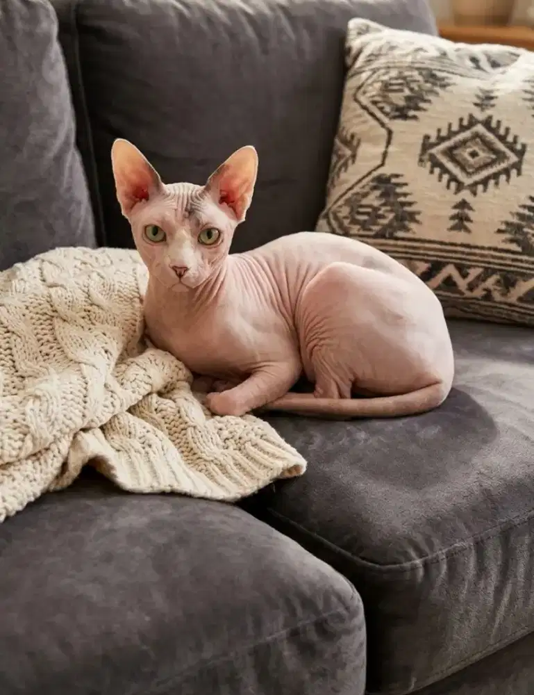 Sphynx pure jantan