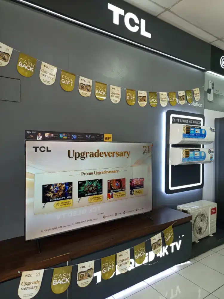 Led tv tcl 65inch 4k uhd