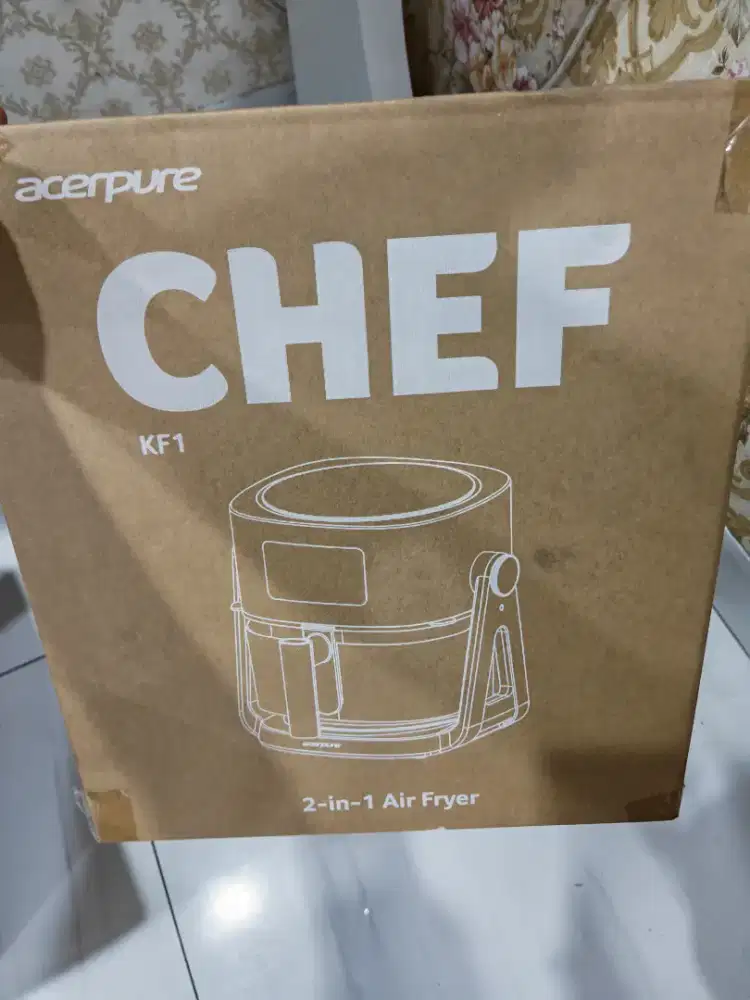 Acer Airfryer KF754-70B 1500W - Baru Segel