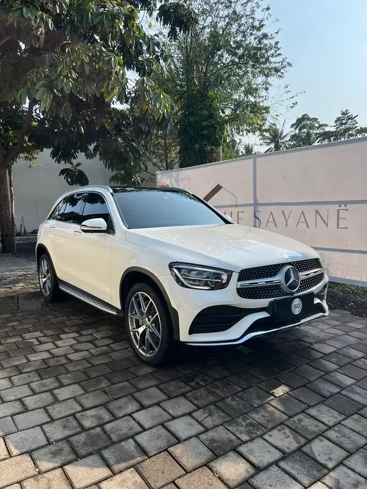 MERCEDES BENZ GLC200 AMG LINE 2021 POLAR WHITE TURBO