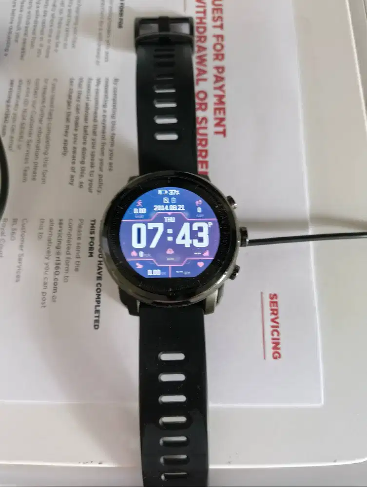 Smartwatch Amazfit Stratos + Paket Jersey Batavia Hash House Harriers