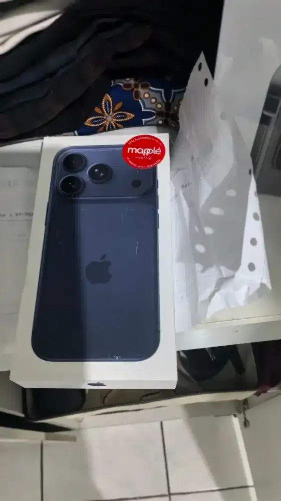 Iphone 17 pro deep blue 256gb ne segel