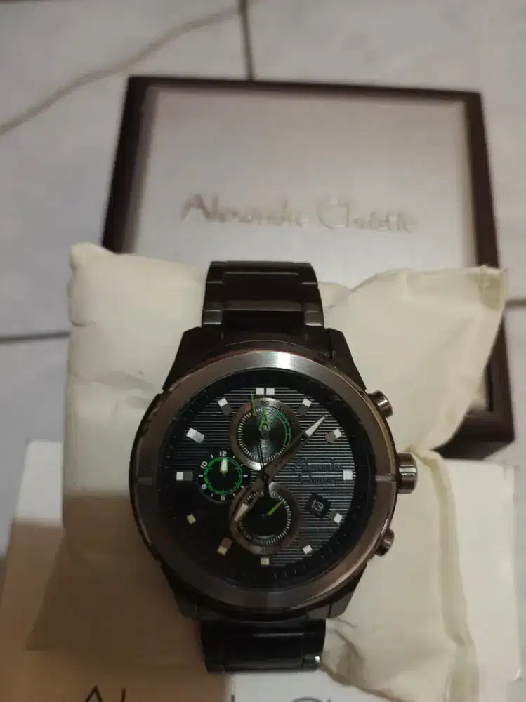 Jam tangan pria Alexander Christie Ori 100% Good condition