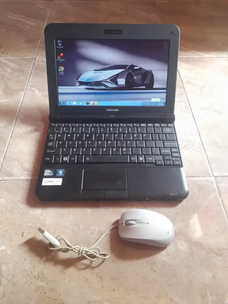 Laptop notebook toshiba nb255 muluss normal