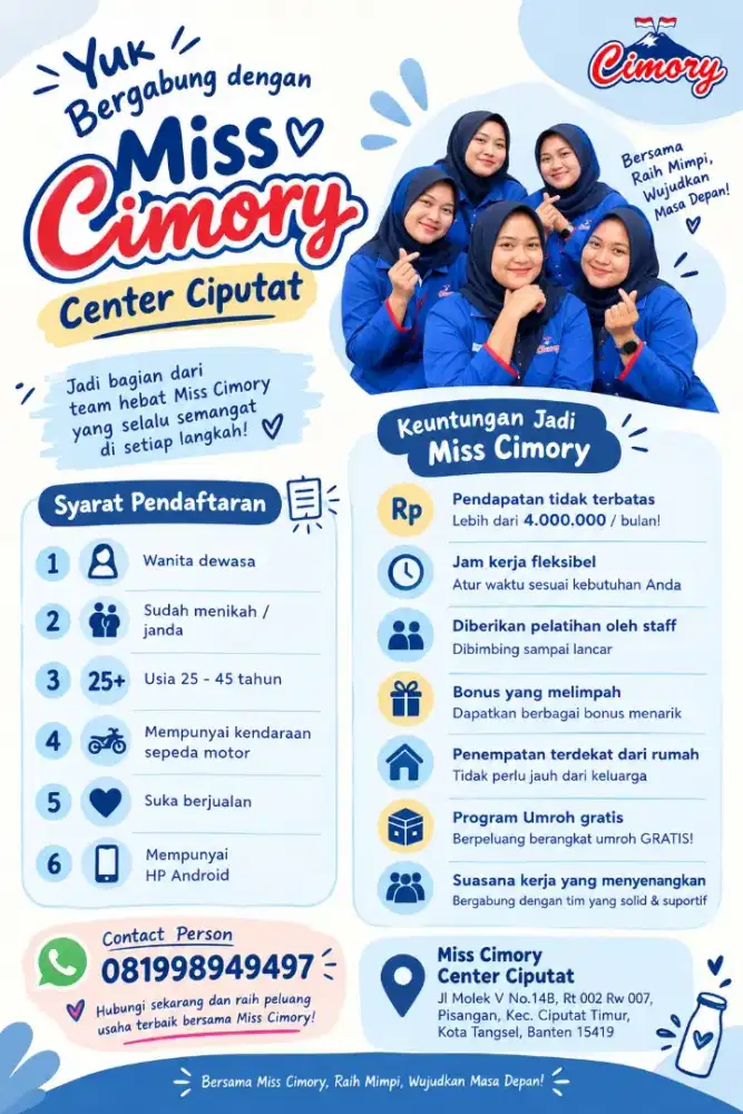 KESEMPATAN MENARIK UNTUK IBU-IBU