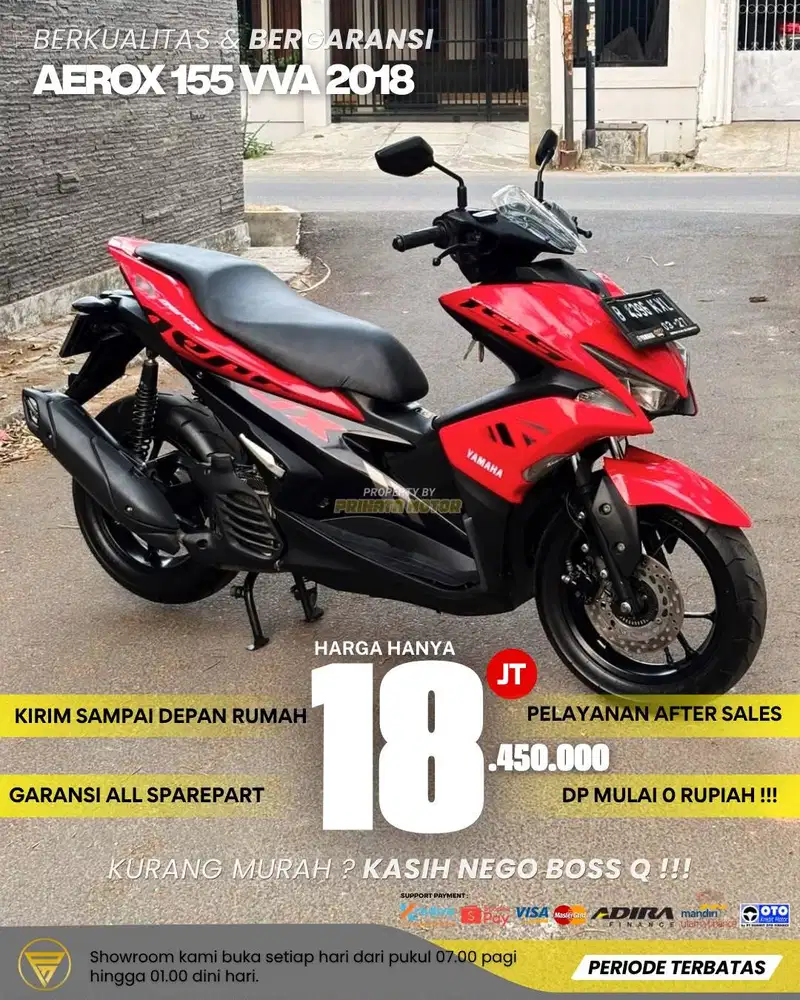 YAMAHA AEROX 155 VVA 2018